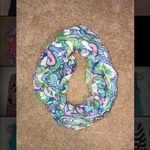 Lilly Pulitzer infinity scarf